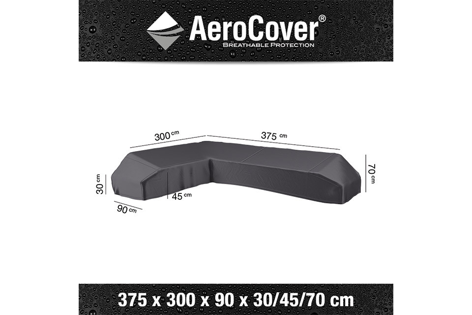AeroCover | Loungesethoes 375 x 300 x 90 x 30-45-70(h) | L-Platform Links