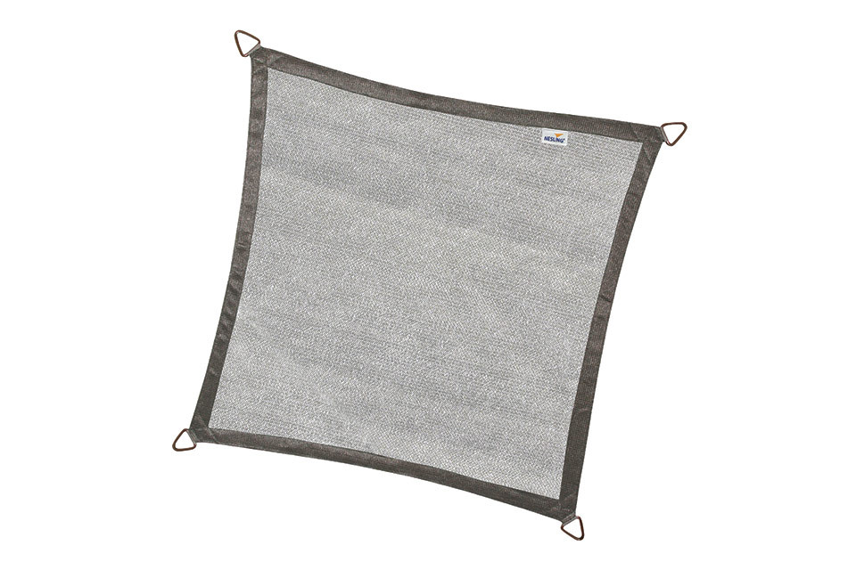 Nesling | Coolfit Schaduwdoek Vierkant 500 x 500 cm | Antraciet