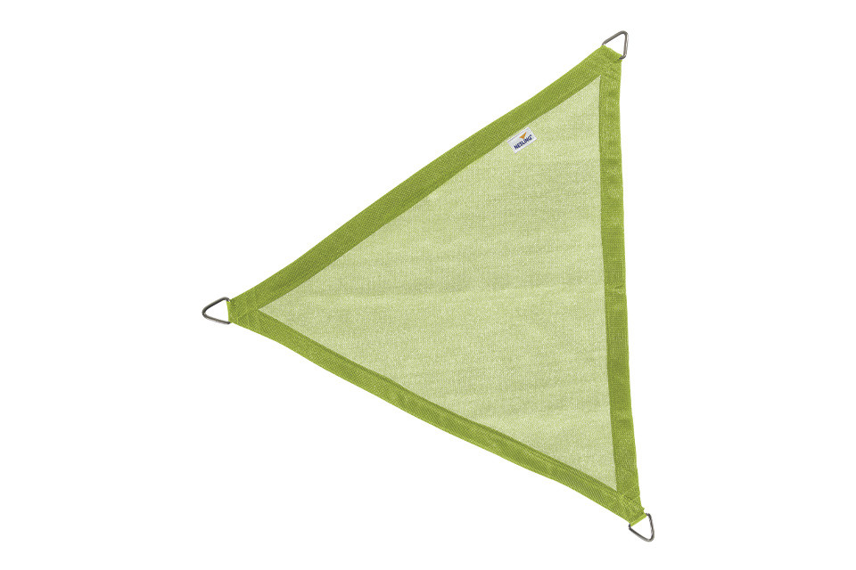 Nesling | Coolfit Schaduwdoek Driehoek 360 x 360 x 360 cm | Lime Groen