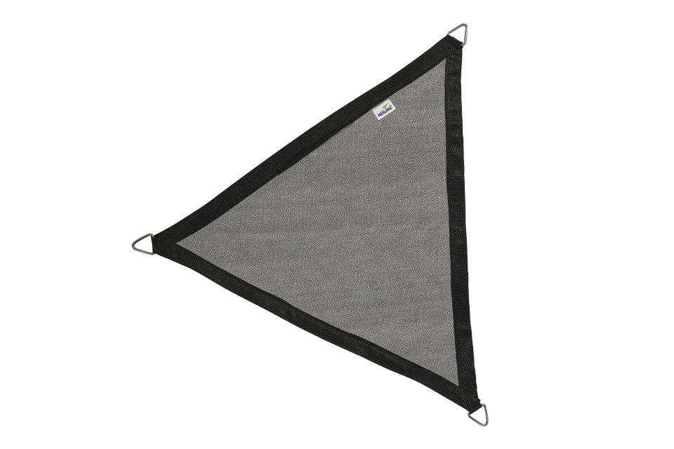 Nesling | Coolfit Schaduwdoek Driehoek 500 x 500 x 500 cm | Zwart
