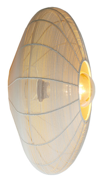 Light & Living Wandlamp 'Bahoto' Ø40cm, kleur Crème