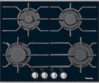 Miele KM3010G Gas inbouwkookplaat Rvs