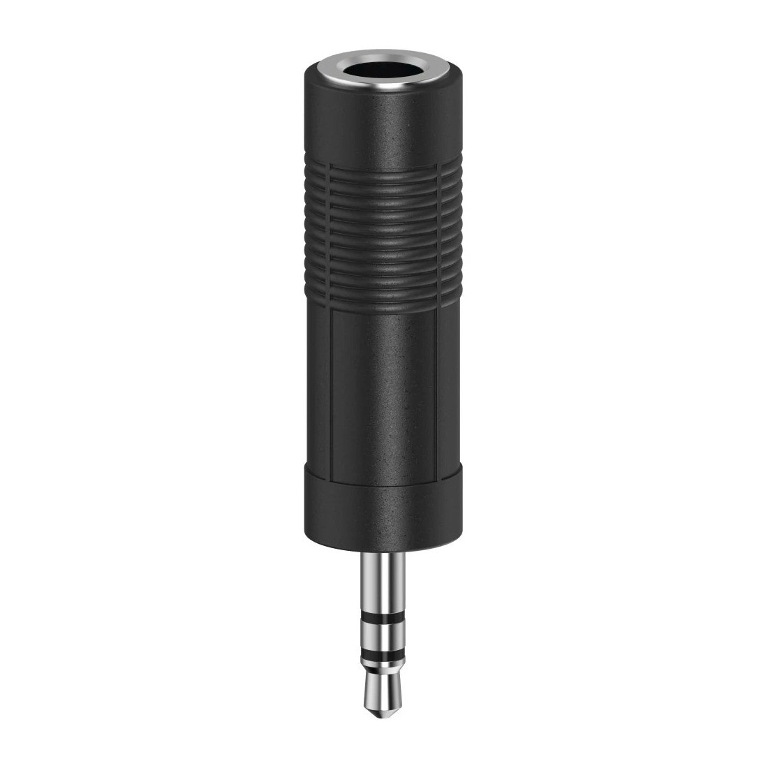 Hama AUDIOADAPTER, 3,5-MM-JACK-STEKKER - 6,3-MM-JACK-KOPPELING, STEREO Wifi adapter Zwart