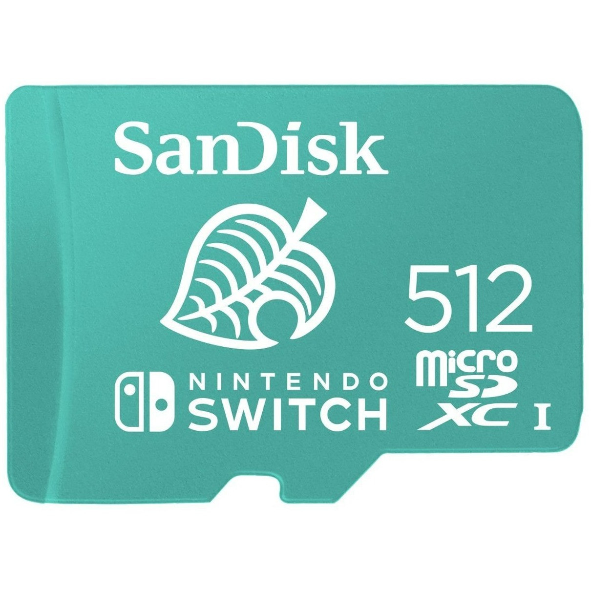 SanDisk MicroSDXC Extreme Gaming 512GB 100MB / 90mb Nintendo licensed Micro SD-kaart Groen