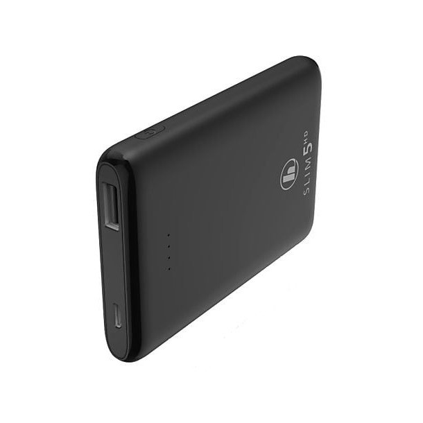 Hama PowerPack SLIM5-HD,5000mAh Powerbank Zwart