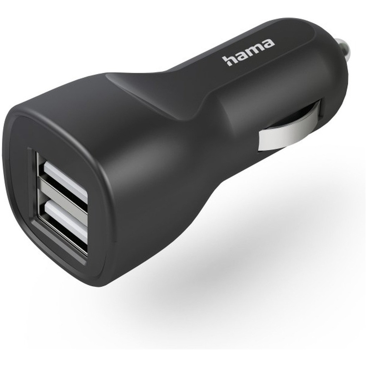 Hama Car Charger met 2x USB-A Socket 12 W Oplader Zwart