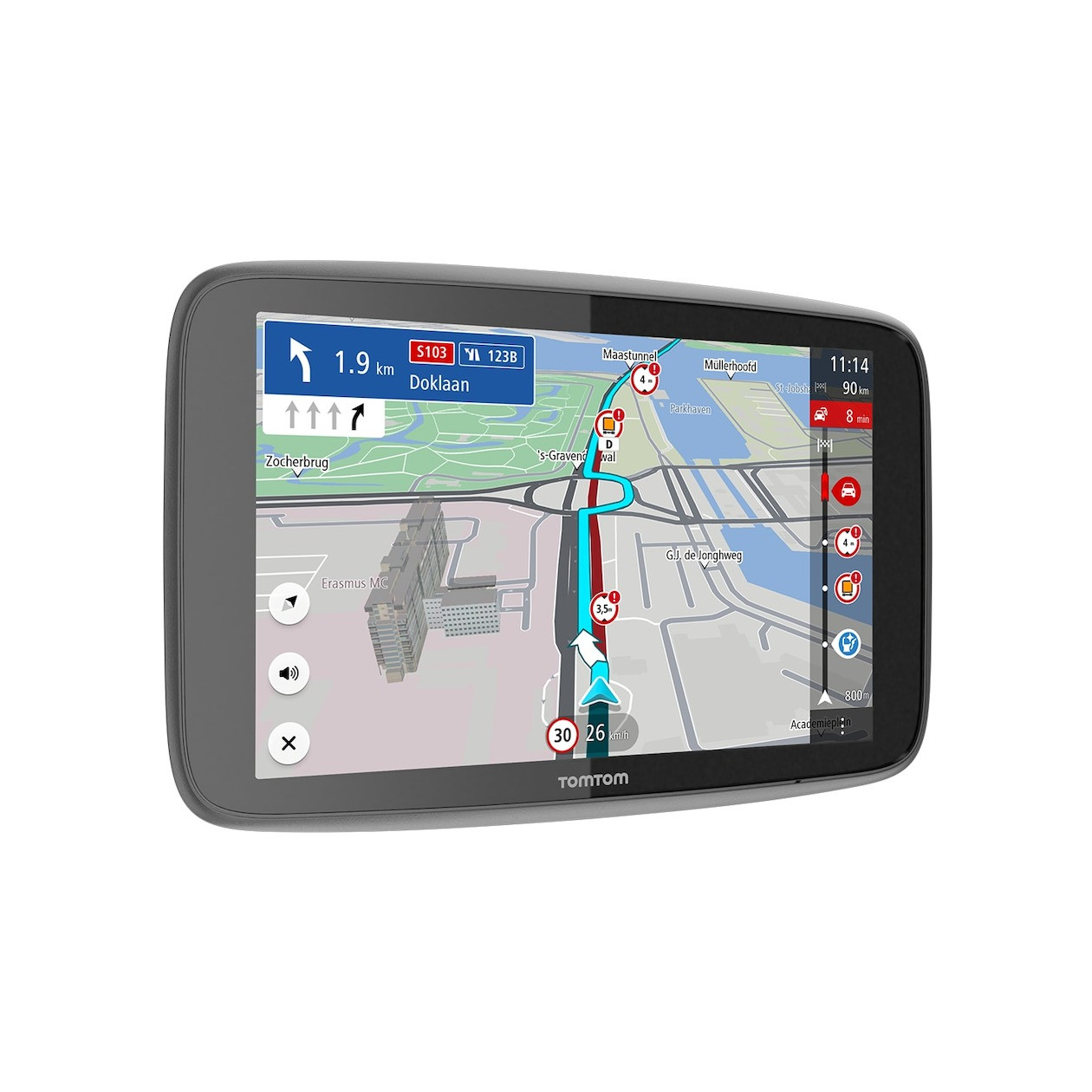 Tomtom Go Expert 7 Plus - EU Autonavigatie Zwart