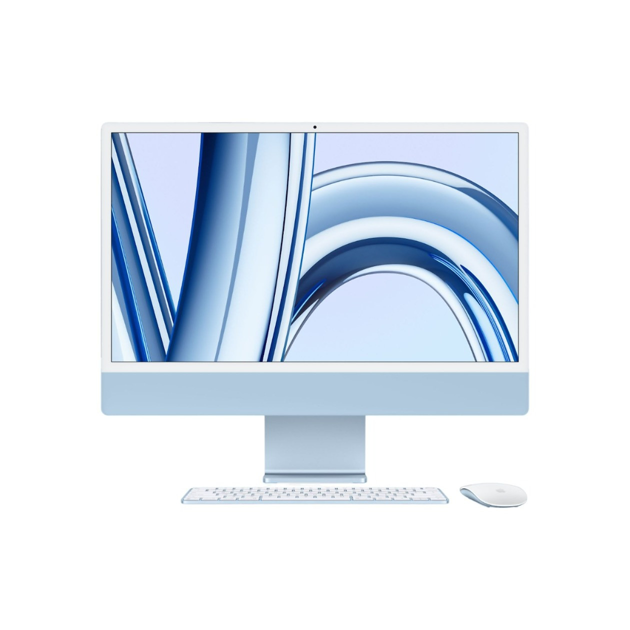 Apple iMac 24 (2023) M3 (8 core CPU/10 core GPU) 256GB All-in-one PC Blauw