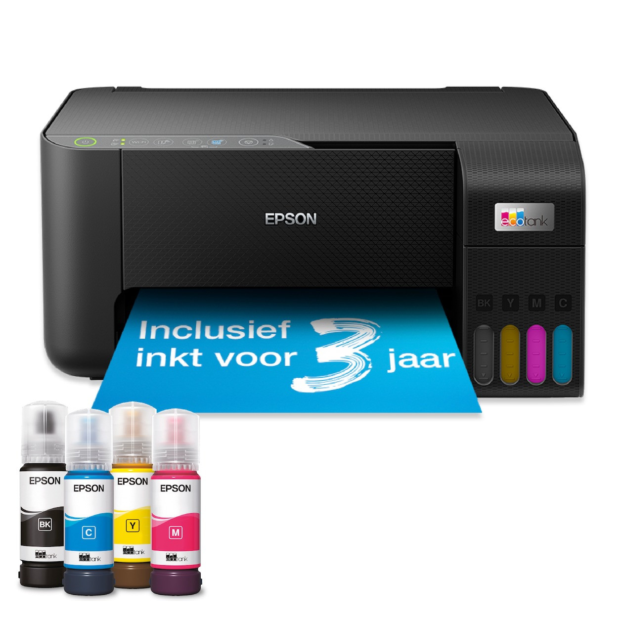 Epson EcoTank ET-2865 All-in-one inkjet printer Zwart