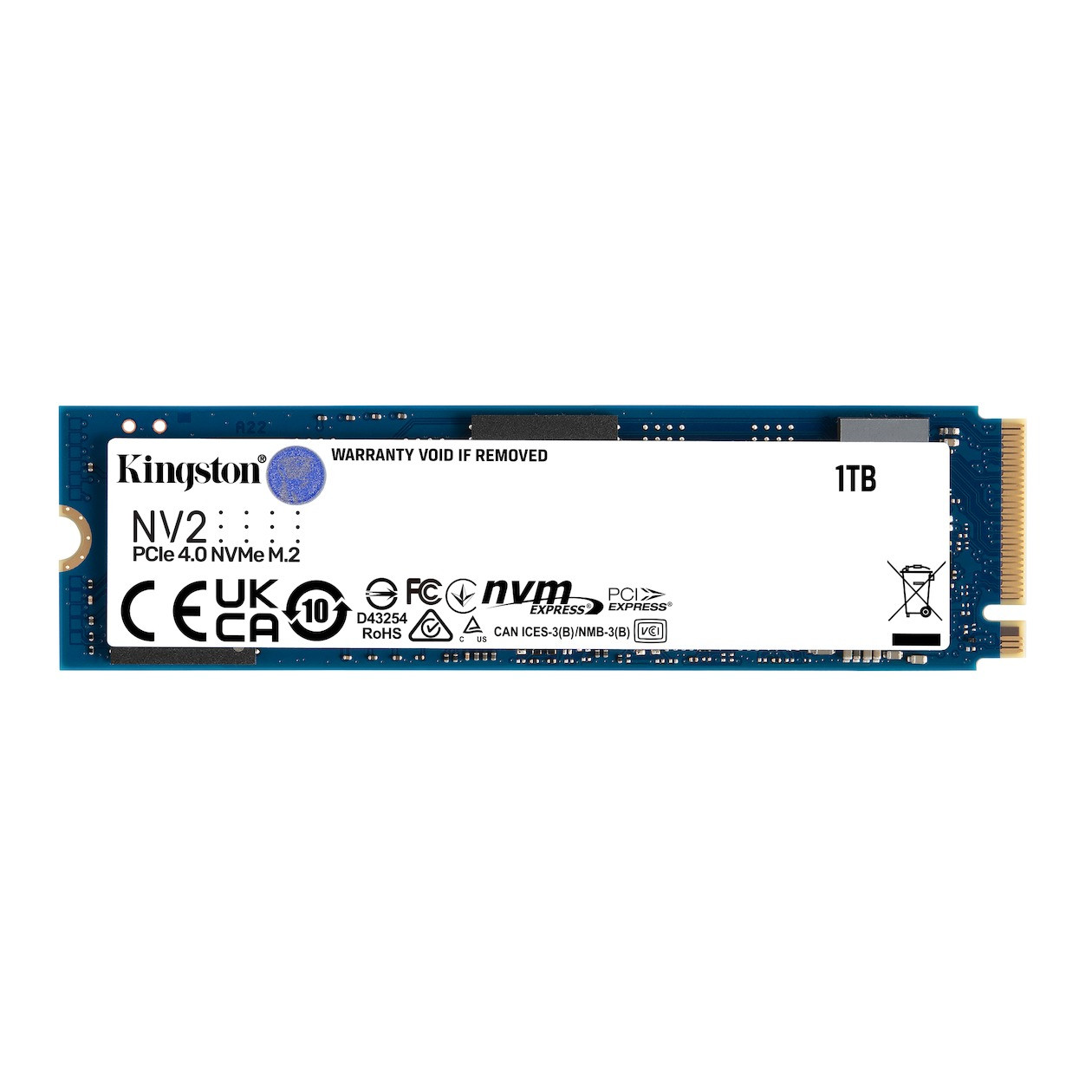 Kingston SSD NV2 1TB M.2 NVMe Interne SSD