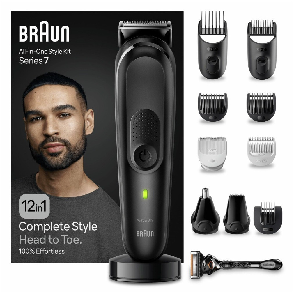 Braun MGK7460 Multigroom Zwart