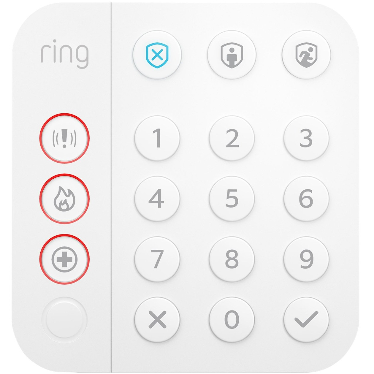 Ring Alarm Keypad 2nd Gen Inbraakbeveiliging Wit