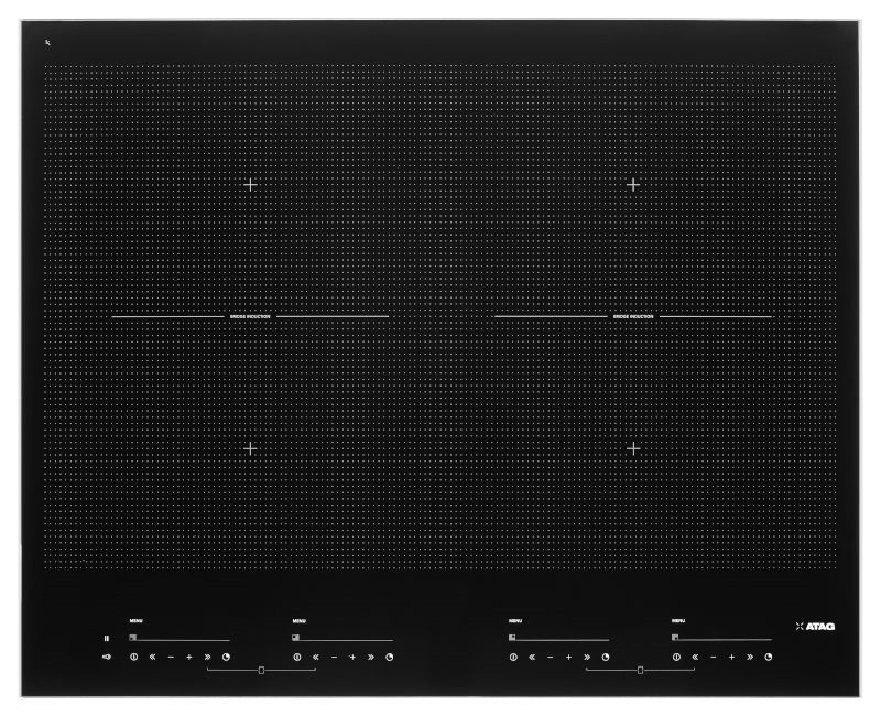 Atag HI6271MV Inductie inbouwkookplaat Zwart