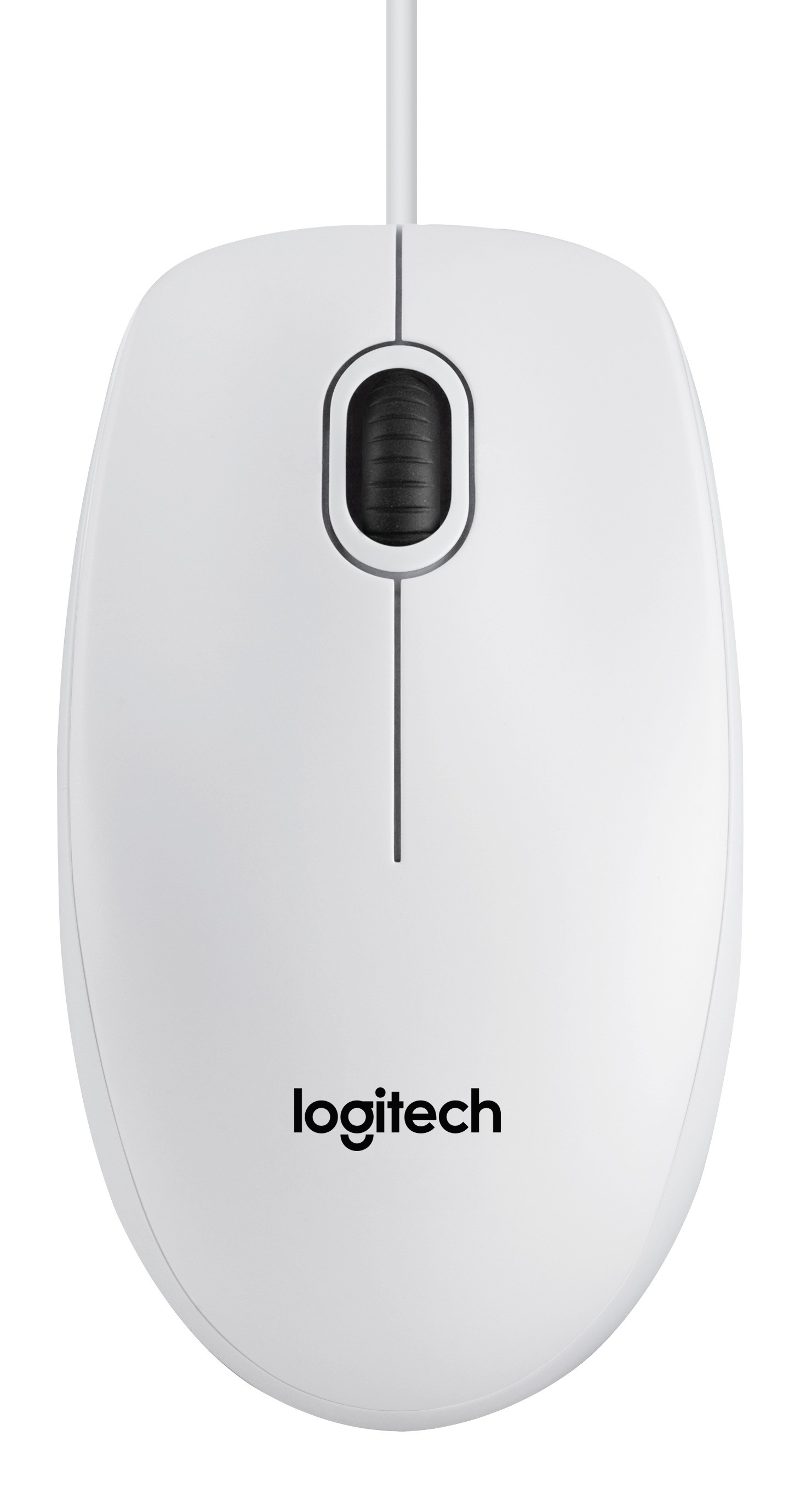 Logitech B100 Muis Wit