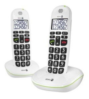 Doro PhoneEasy 110 Duo Huistelefoon Wit