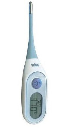 Braun PRT2000 Digitale thermometer Blauw