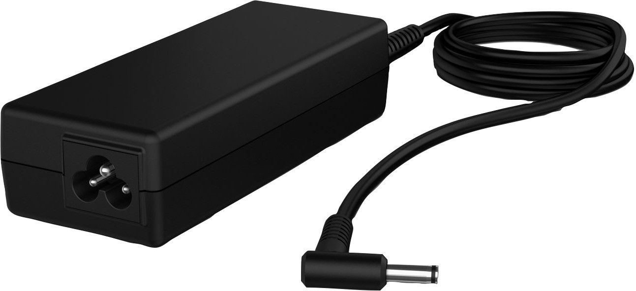 HP 90W Smart Power AC Adapter Voeding Zwart