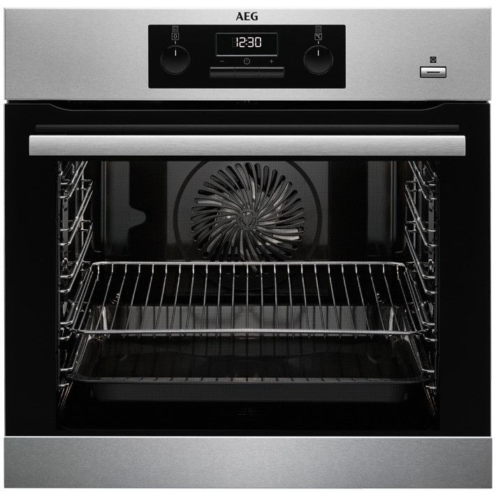 AEG BEB351010M SteamBake Inbouw combi stoomoven Zilver