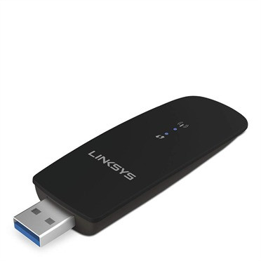 Linksys WUSB6300-EJ Wifi adapter Zwart