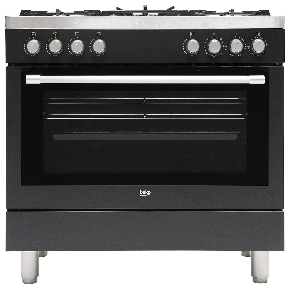 Beko GM15120DAPR NL Gasfornuis Grijs