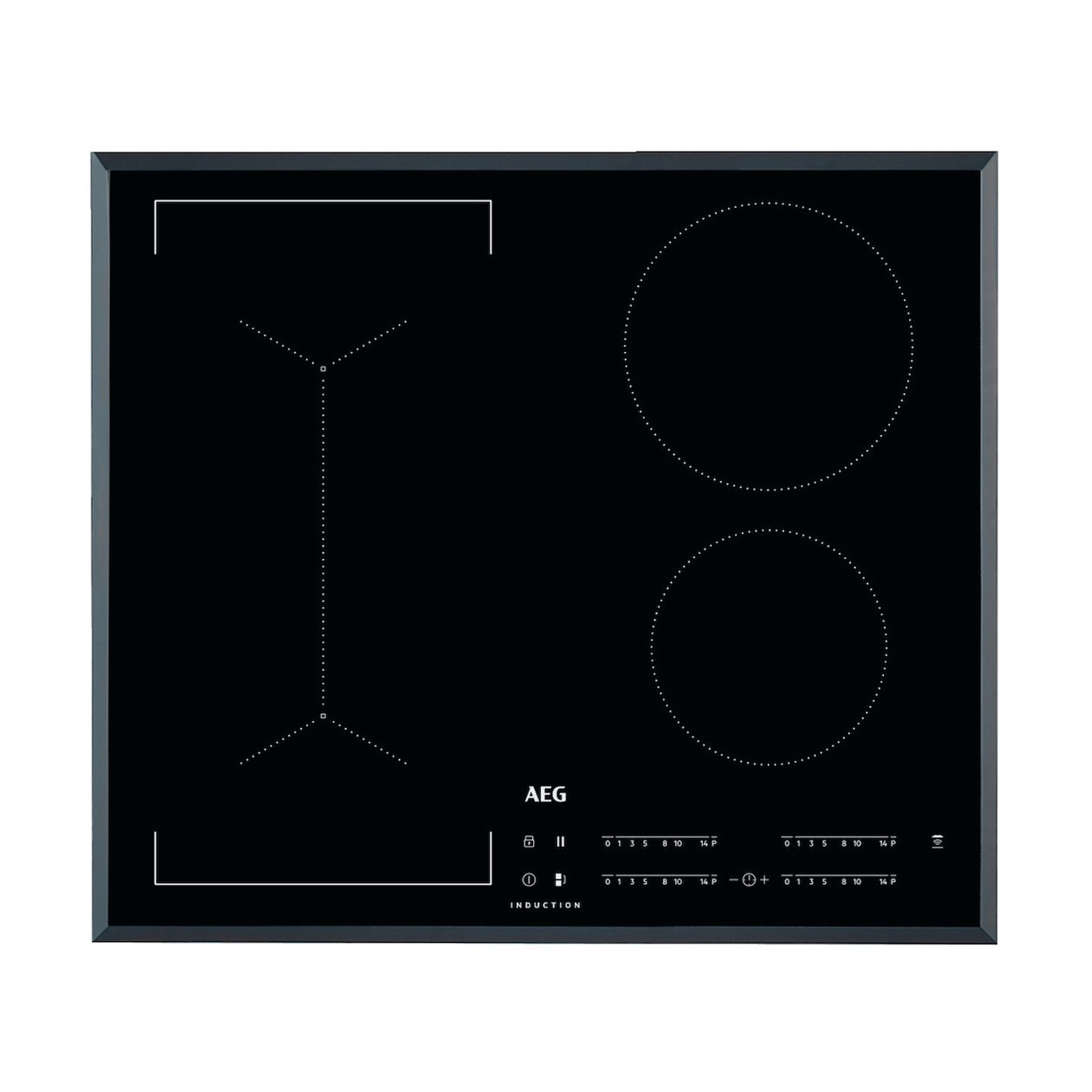 AEG IKB64441FB Inductie inbouwkookplaat Zwart