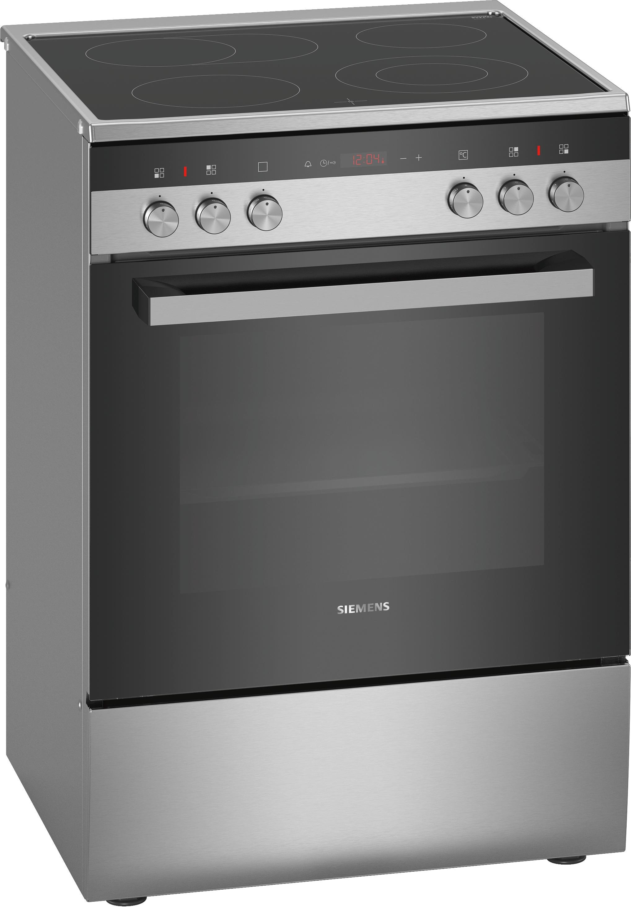 Siemens HK9R3A250 Keramisch fornuis Rvs