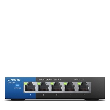 Linksys LGS105-EU-RTL Switch Zwart