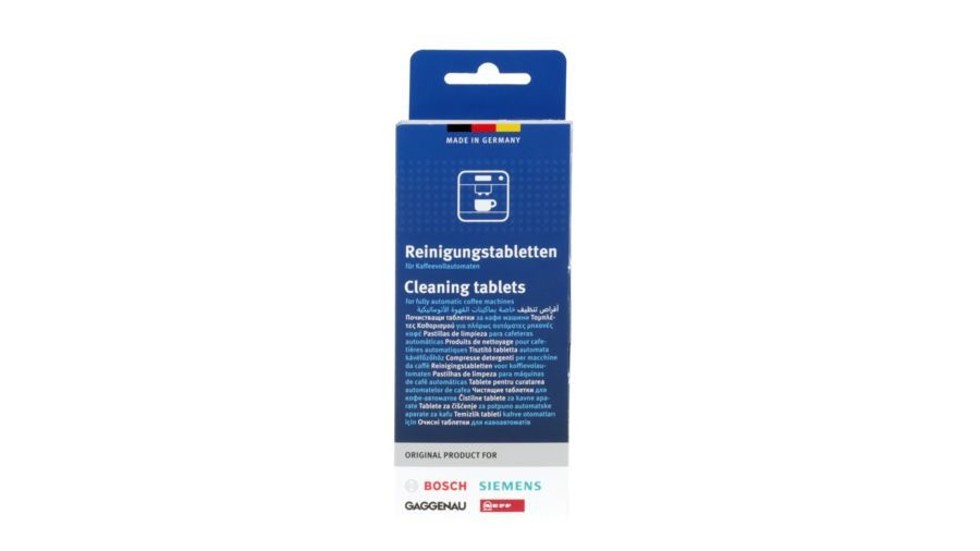 Bosch Reiniger voor koffiezetapparaten 2,2 gram en thermoskannen tcz6001 Koffie accessoire Blauw