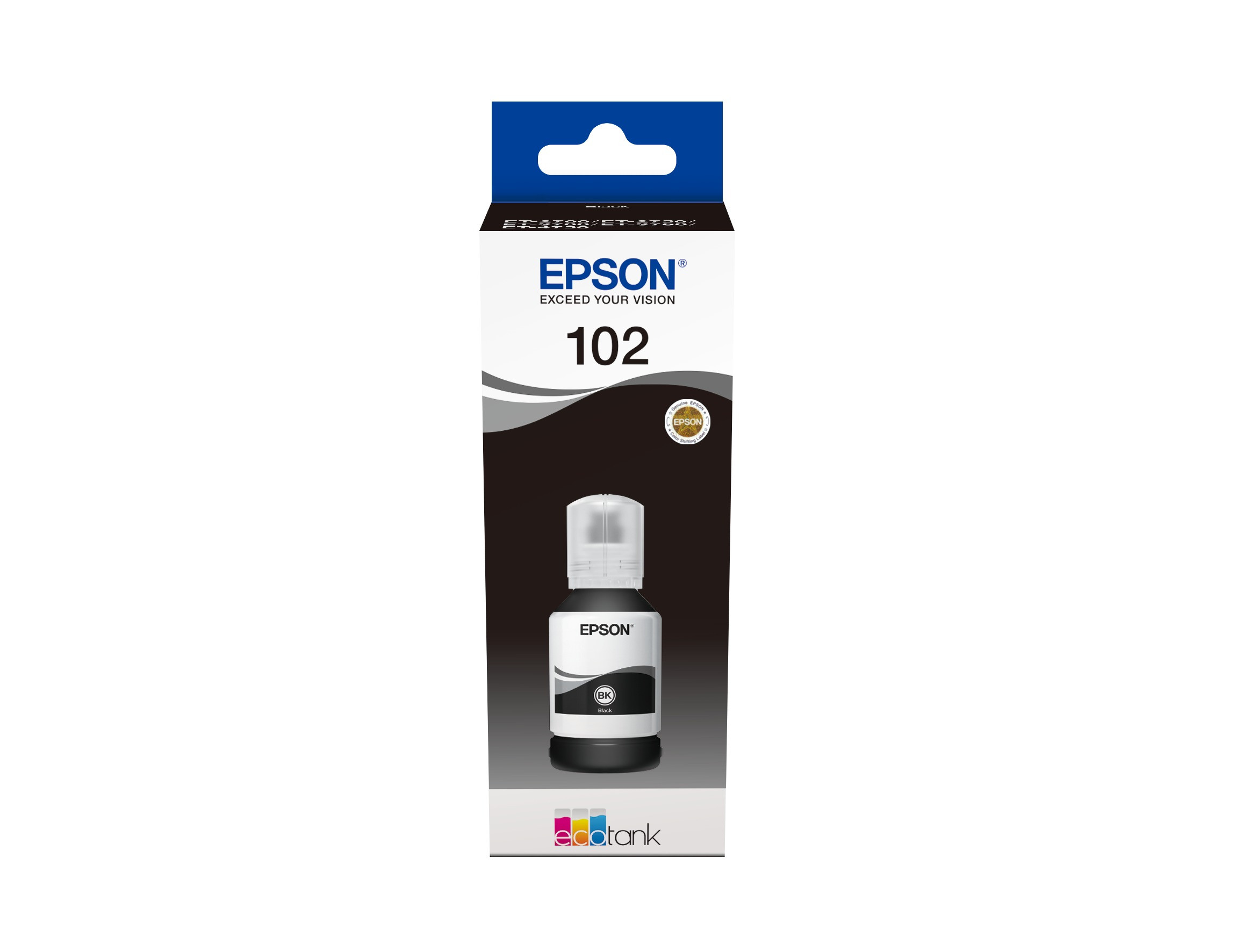 Epson 102 EcoTank Inkt Zwart