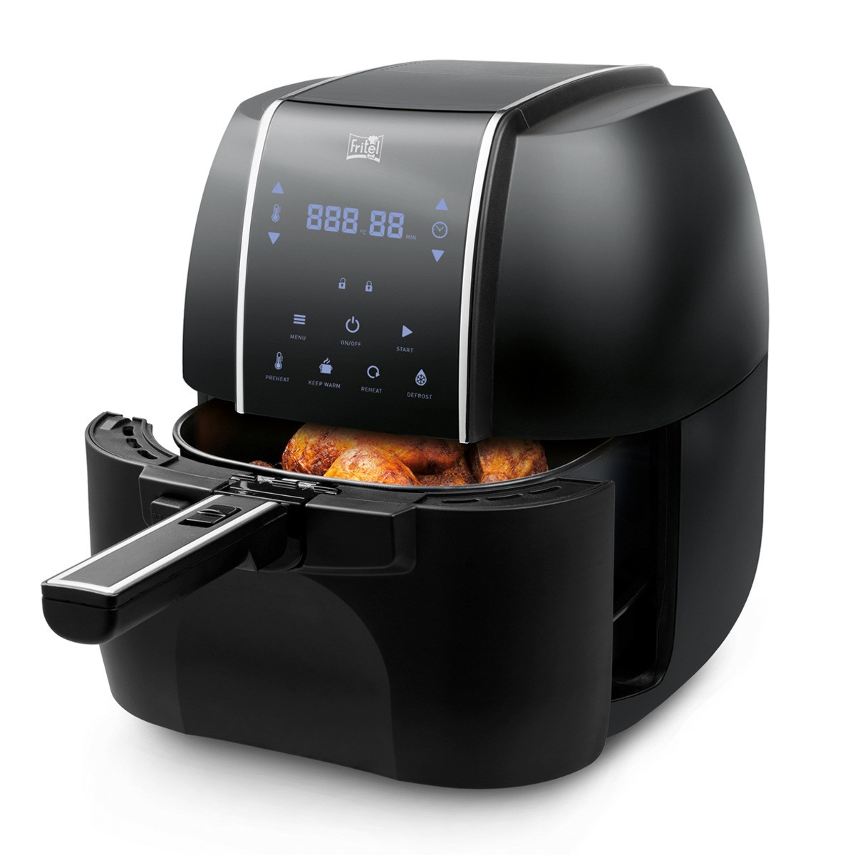 Fritel Snacktastic 6902 Airfryer XXL Airfryer Zwart