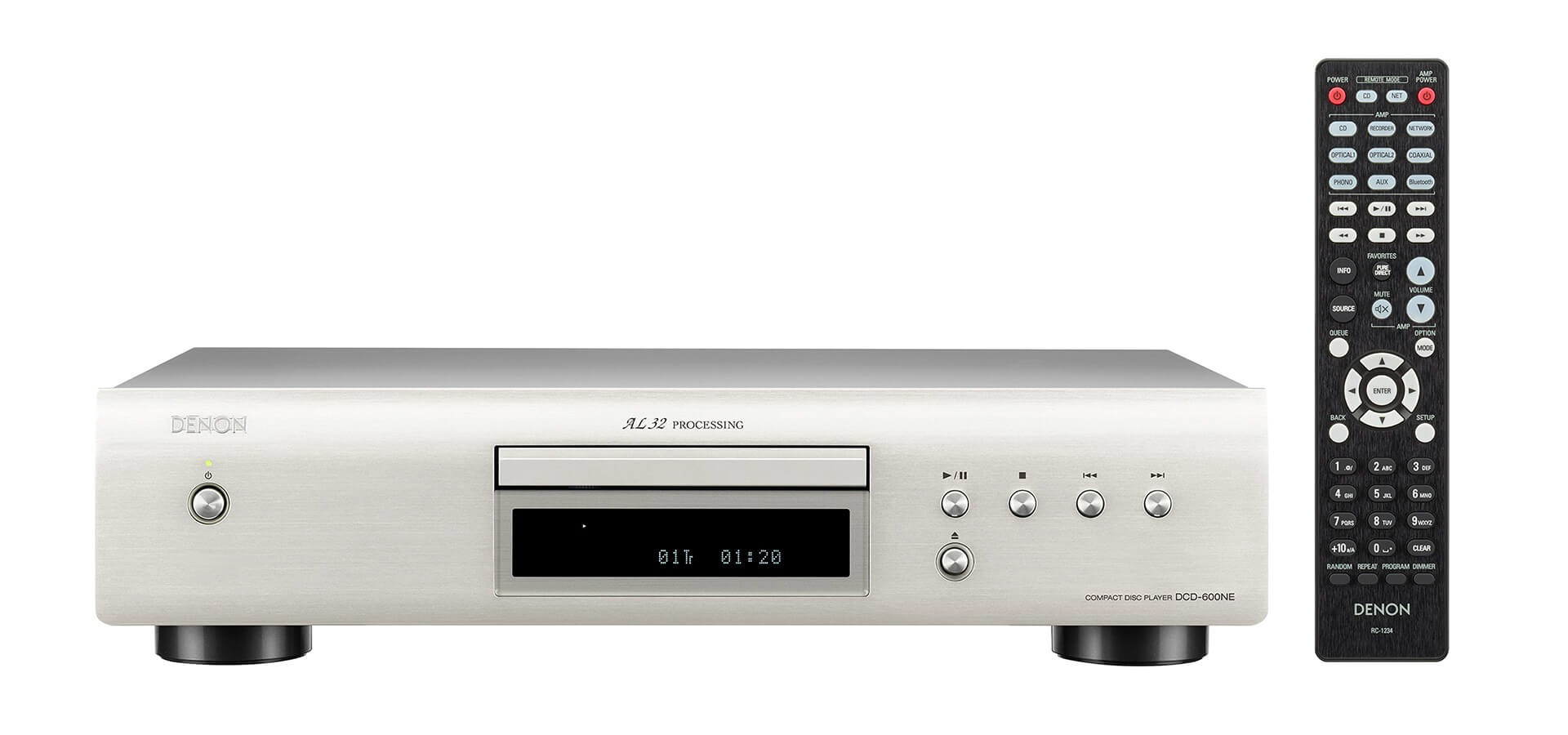 Denon DCD-600NE CD speler Zilver