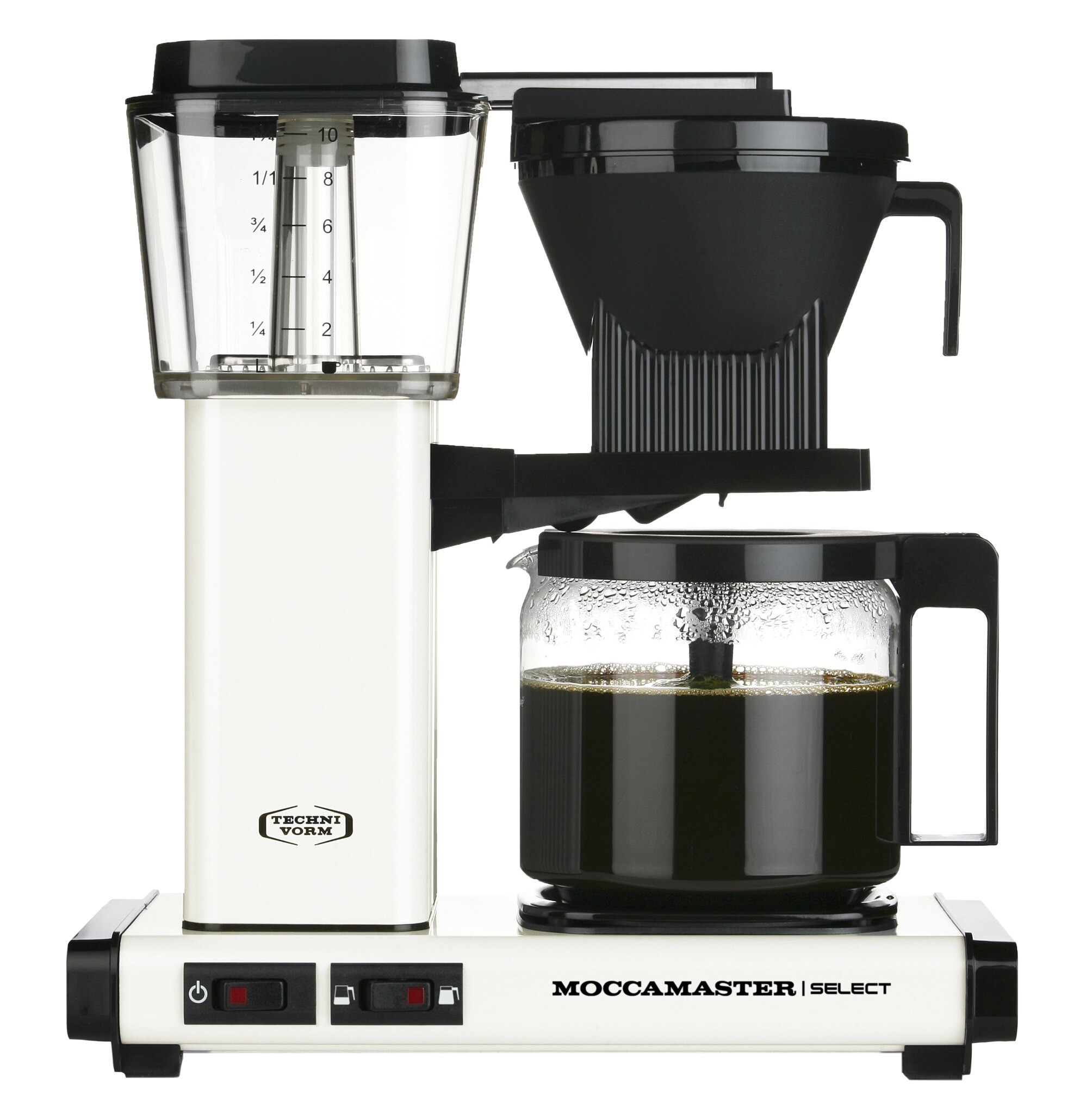 Moccamaster KBG SELECT Koffiefilter apparaat Wit