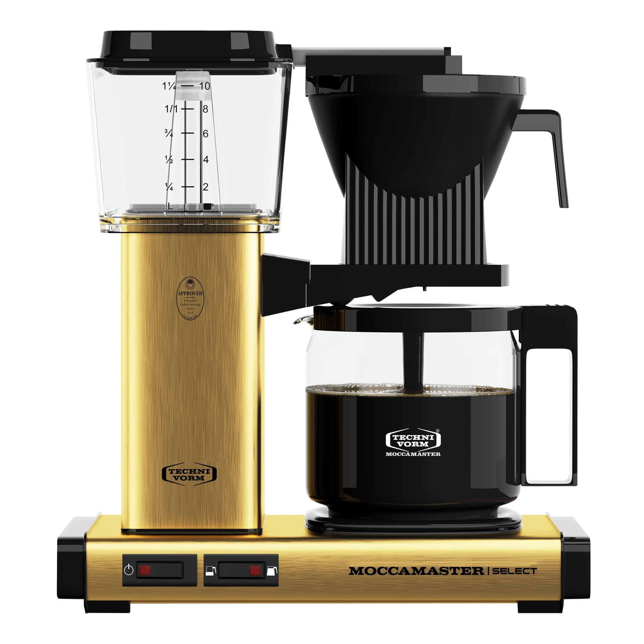 Moccamaster KBG SELECT Koffiefilter apparaat Goud