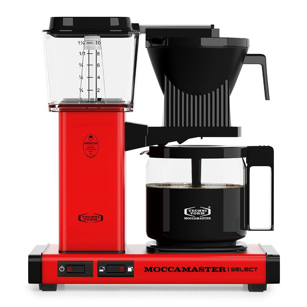 Moccamaster KBG SELECT Koffiefilter apparaat Rood