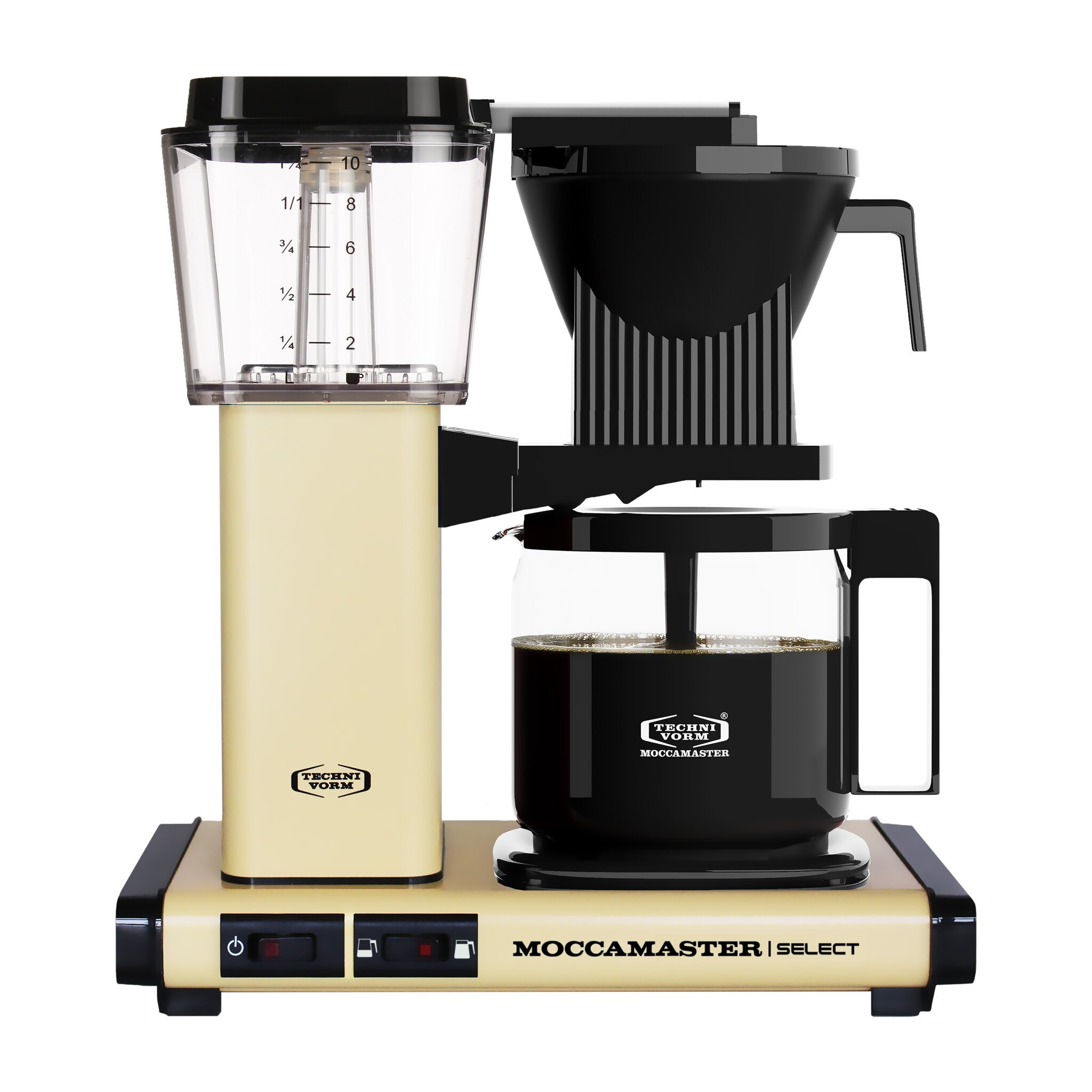 Moccamaster KBG SELECT Koffiefilter apparaat Geel