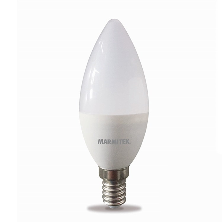 Marmitek GLOW SO - Smart Wi-Fi LED bulb color - E14 | 380 lumen | 4.5 W = 35 W Smartverlichting Wit