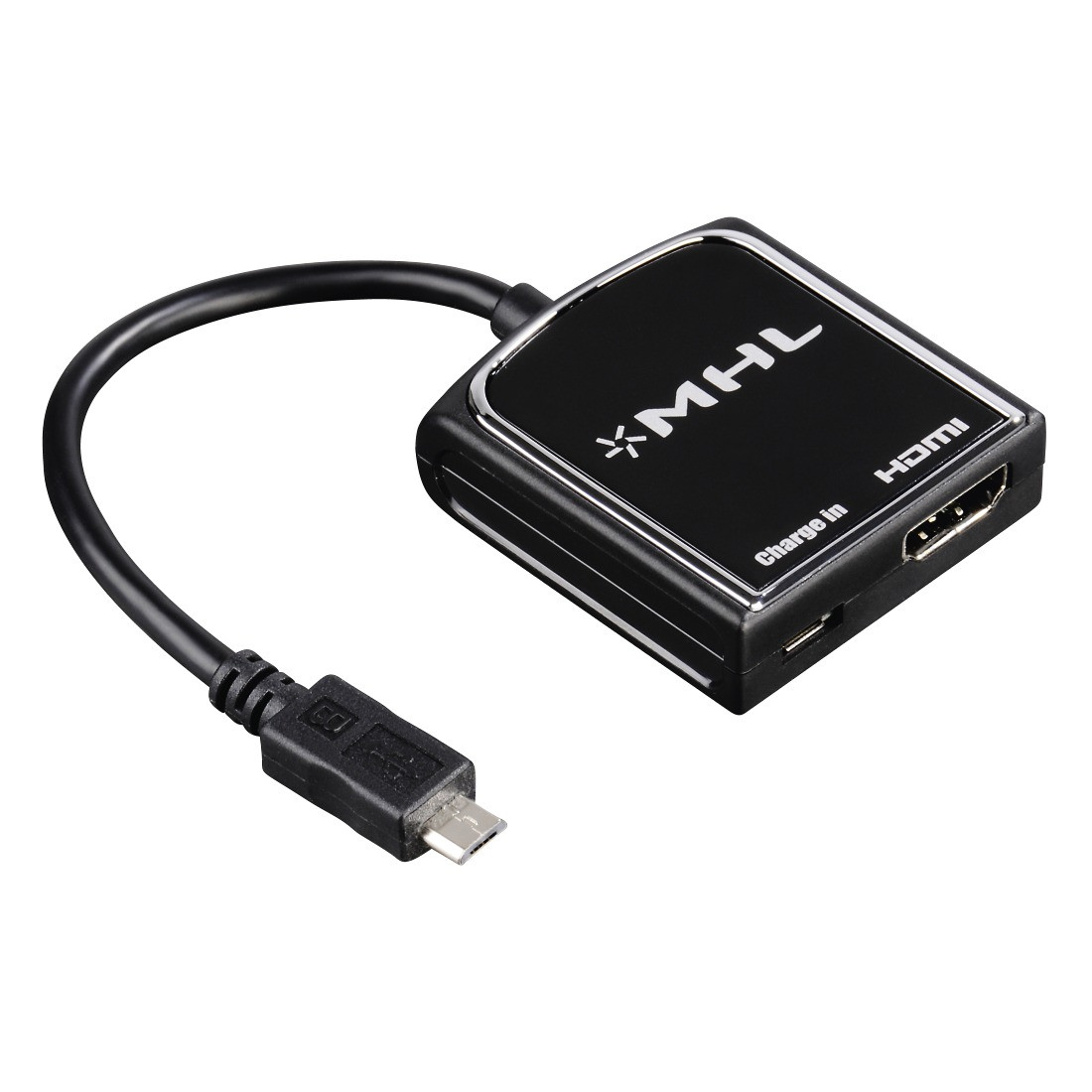 Hama MHL naar HDMI-adapter IT Presenter Zwart