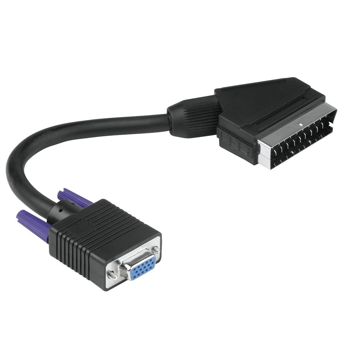 Hama Scart-VGA-adapter IT Presenter Zwart