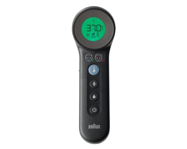 Braun BNT400BWE Digitale thermometer Zwart