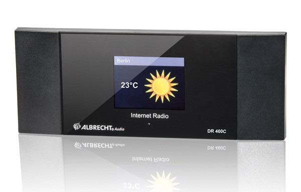 Albrecht DR 460 C Internet radio Zwart