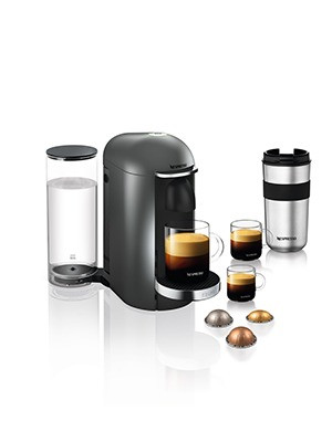 Krups Nespresso Vertuo Plus deLuxe XN900T Nespresso Rvs