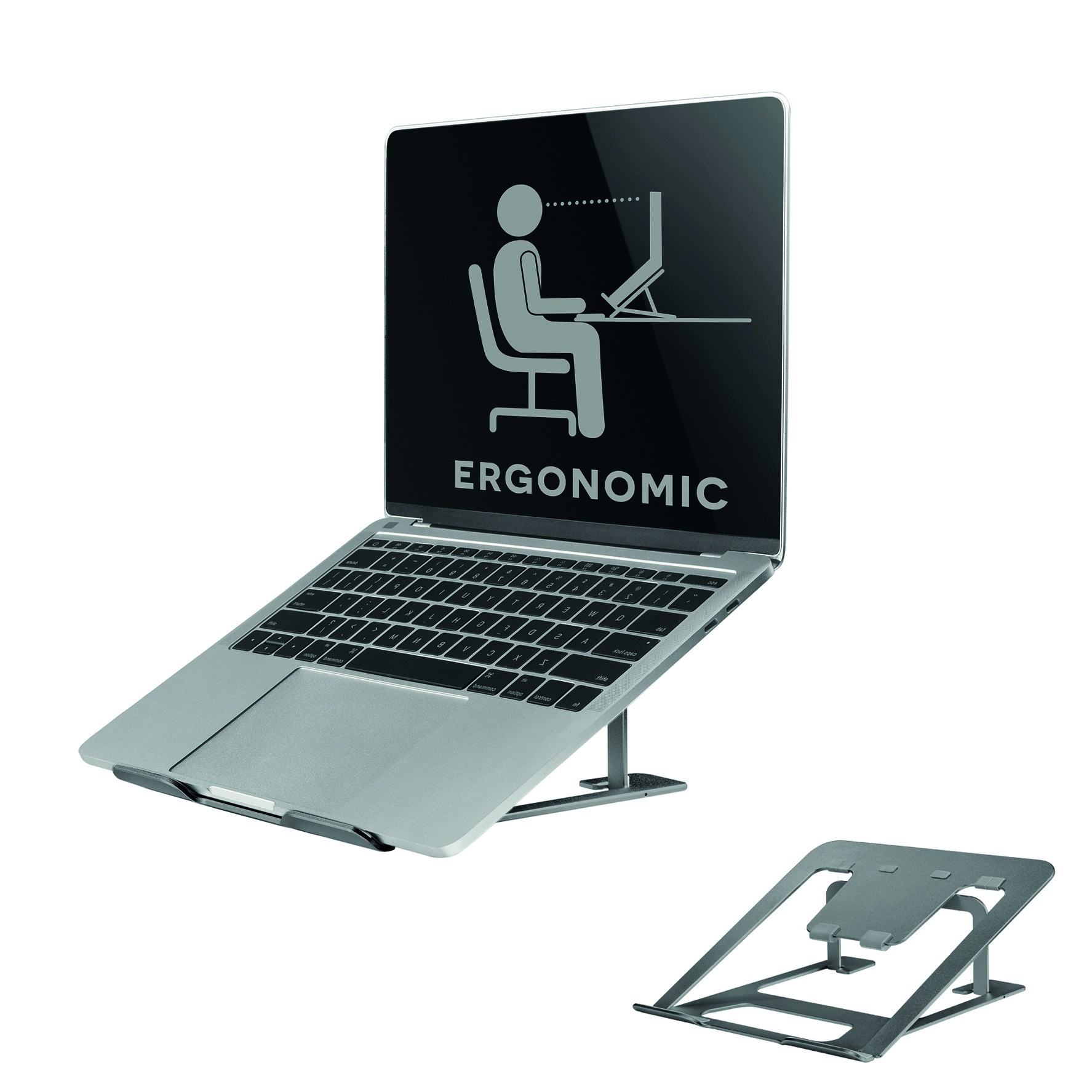 Neomounts NSLS085 Laptopstandaard Grijs