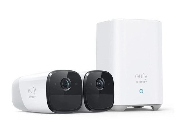 Anker EufyCam 2 Pro 2 camera&apos;s + basisstation IP-camera Wit