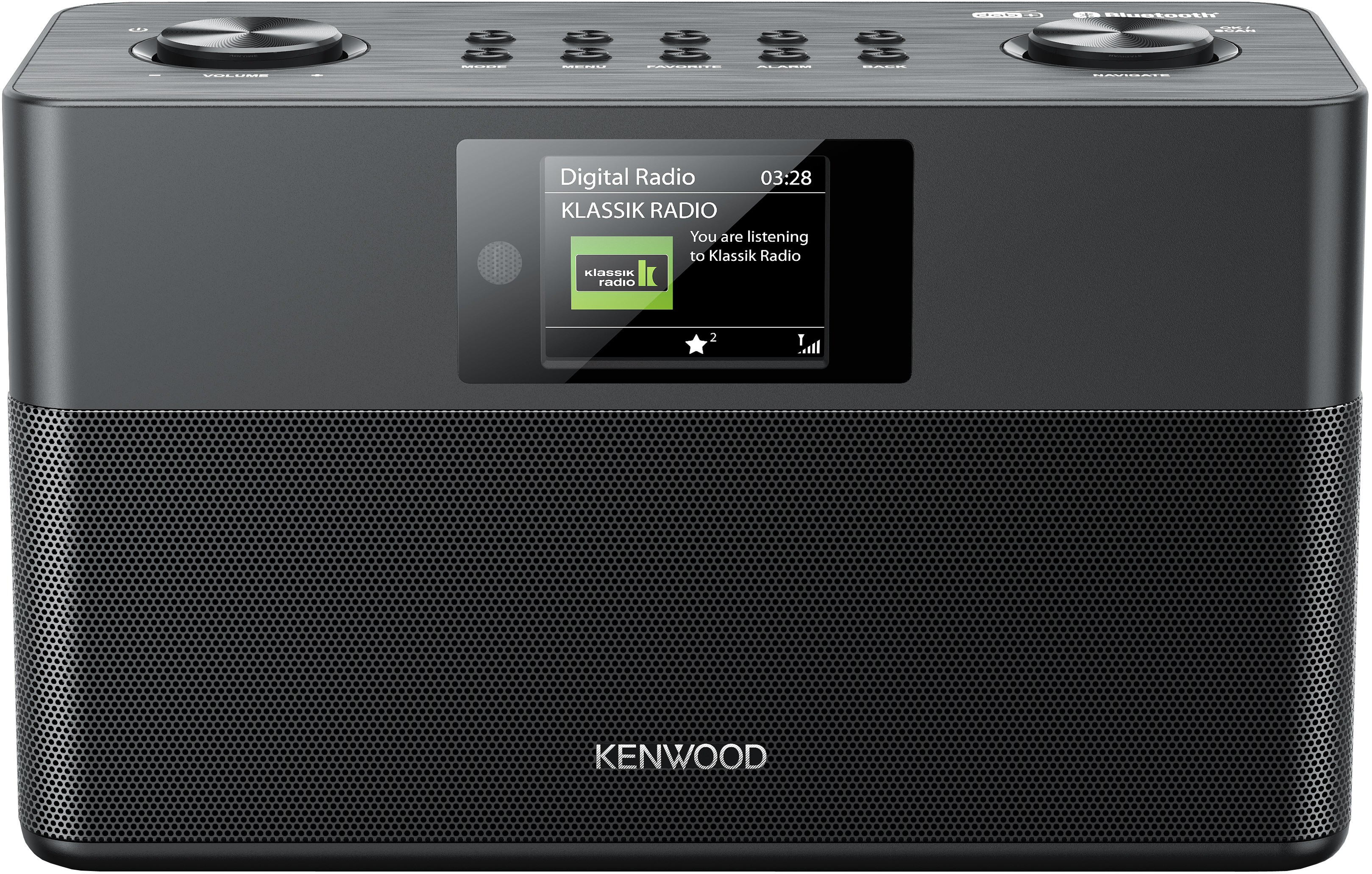 Kenwood CR-ST80DAB DAB radio Zwart