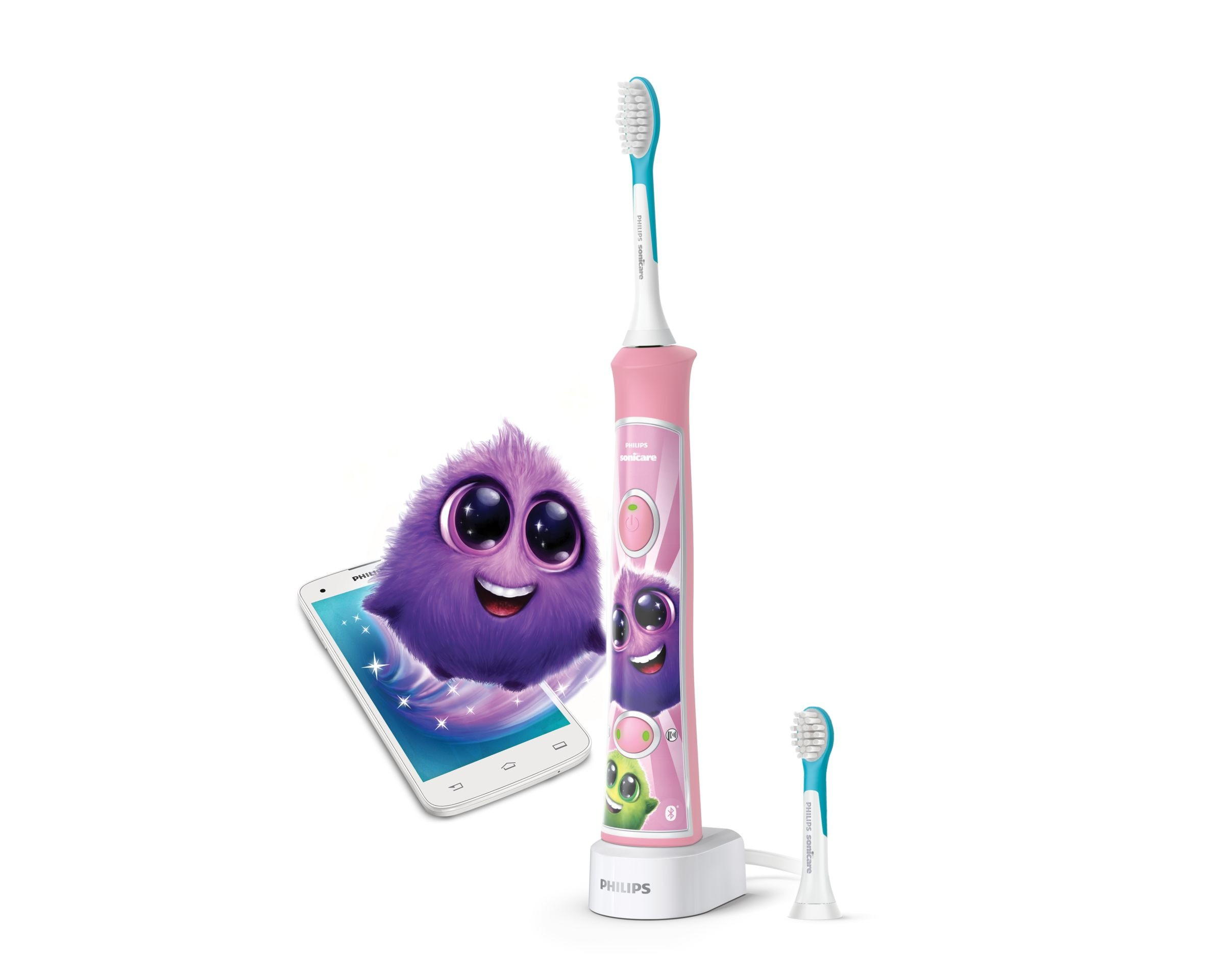 Philips HX6352/42 Sonicare kids Tandenborstel Roze