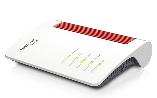 AVM FRITZ!Box 6660 Kabel Mesh router Zwart