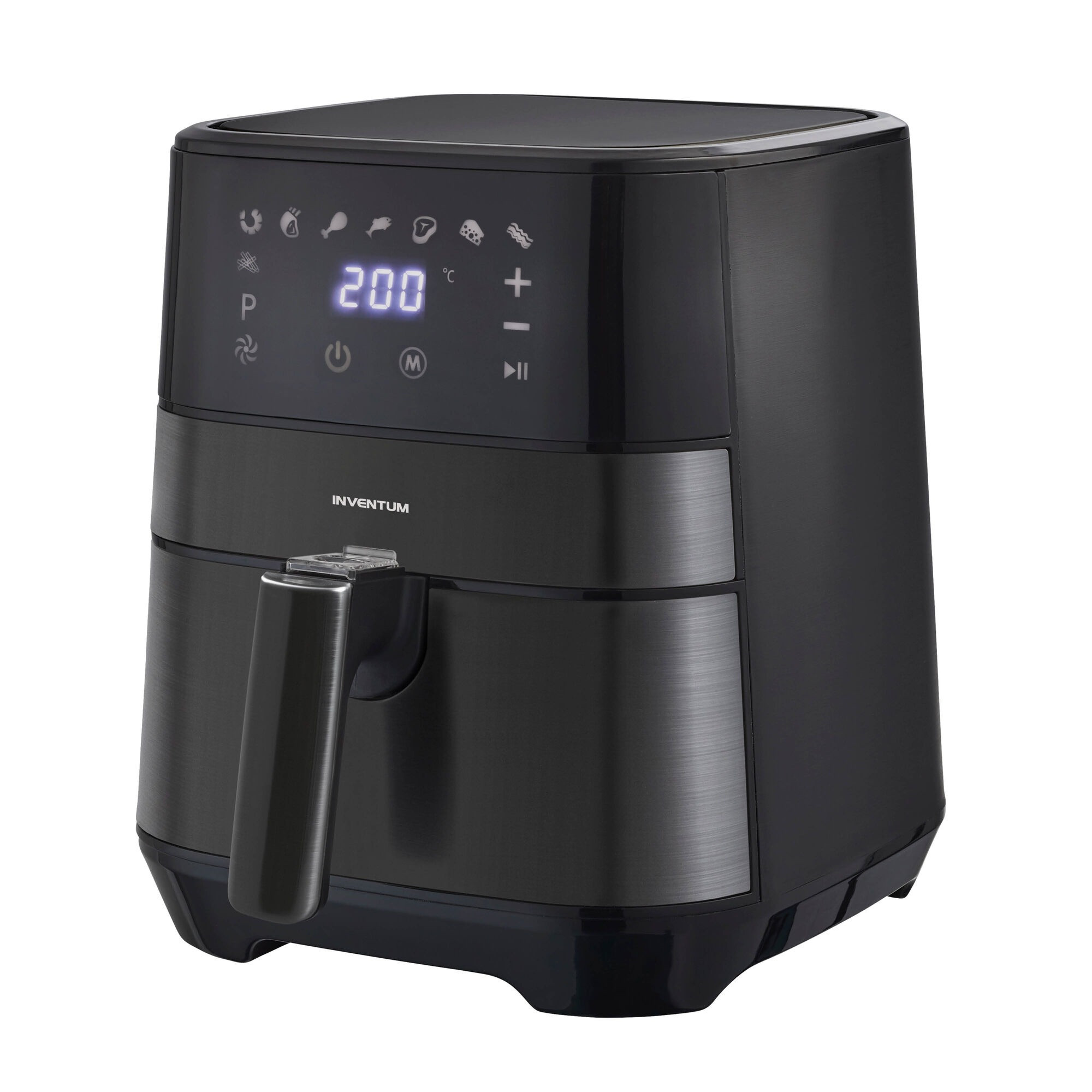 Inventum GF350HLDB Airfryer Zwart