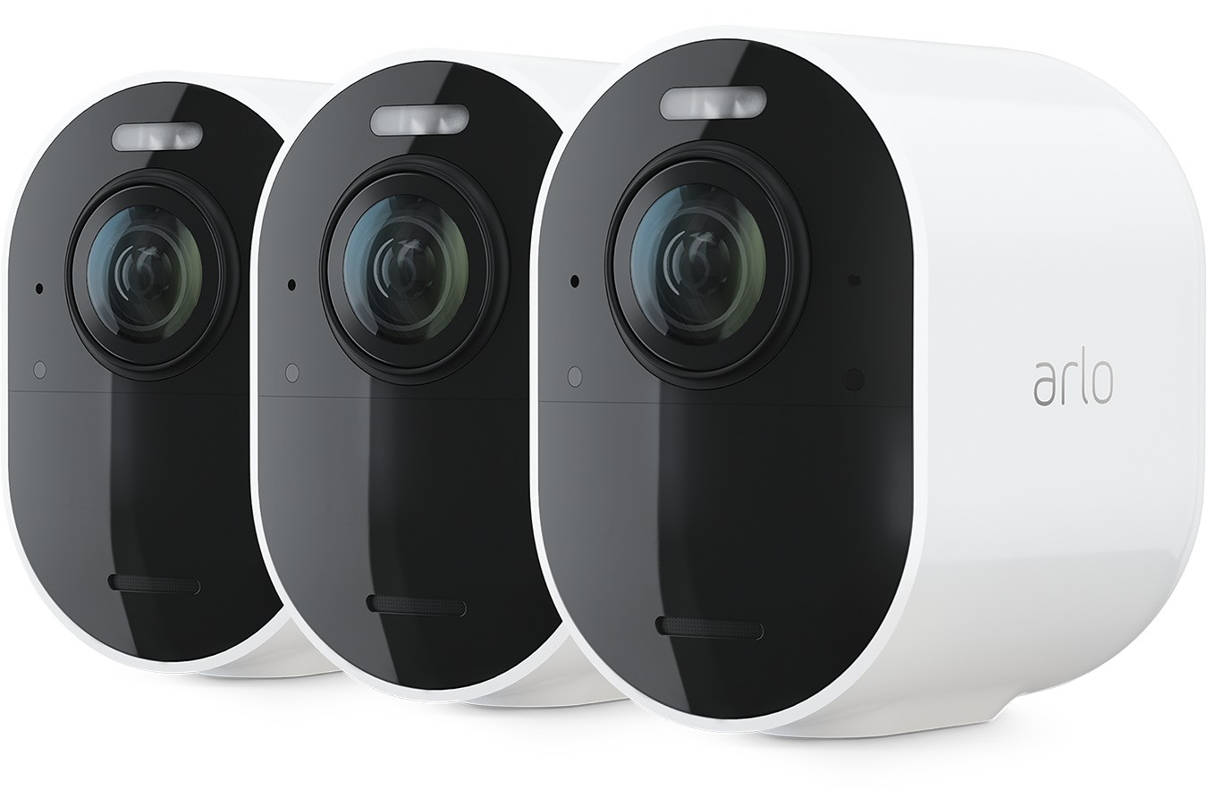 Arlo Ultra 2 wire-free 3-pack IP-camera Wit