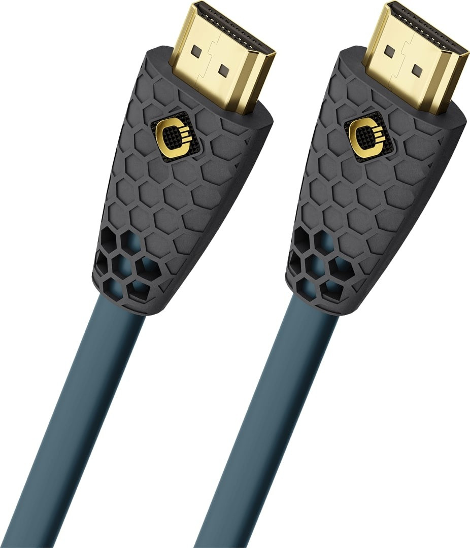 Oehlbach FLEX EVOLUTION UHD HDMI 2,0M HDMI kabel Blauw