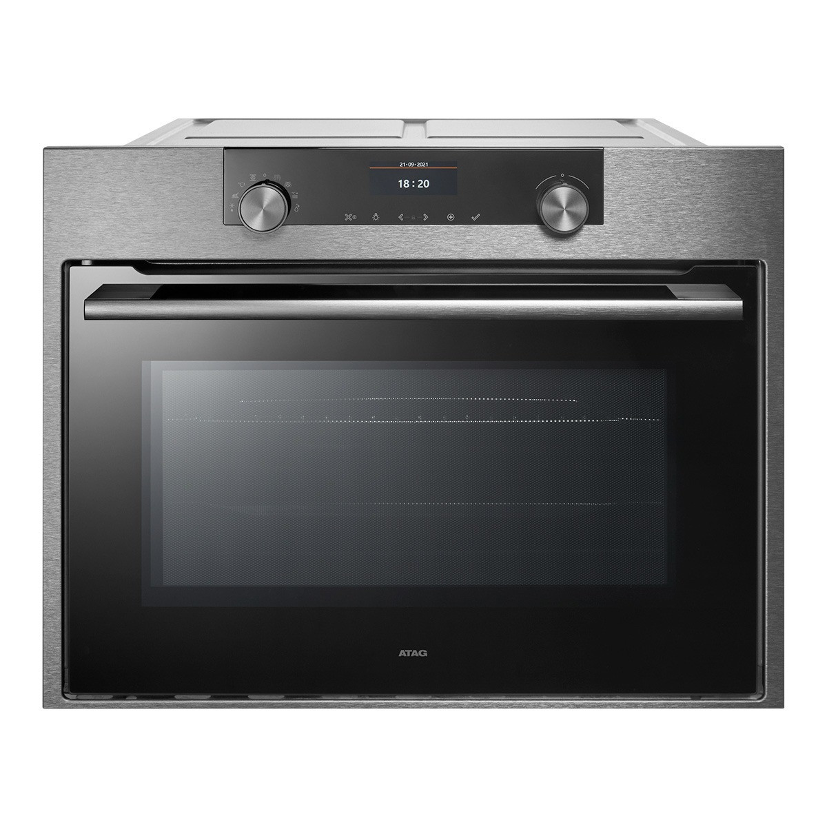 Atag BCM46121C Inbouw oven met magnetron Zwart